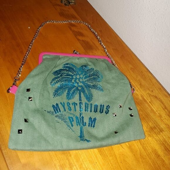 Parcel Green Giant Coin Purse Y2K Bag - Picture 1 of 7